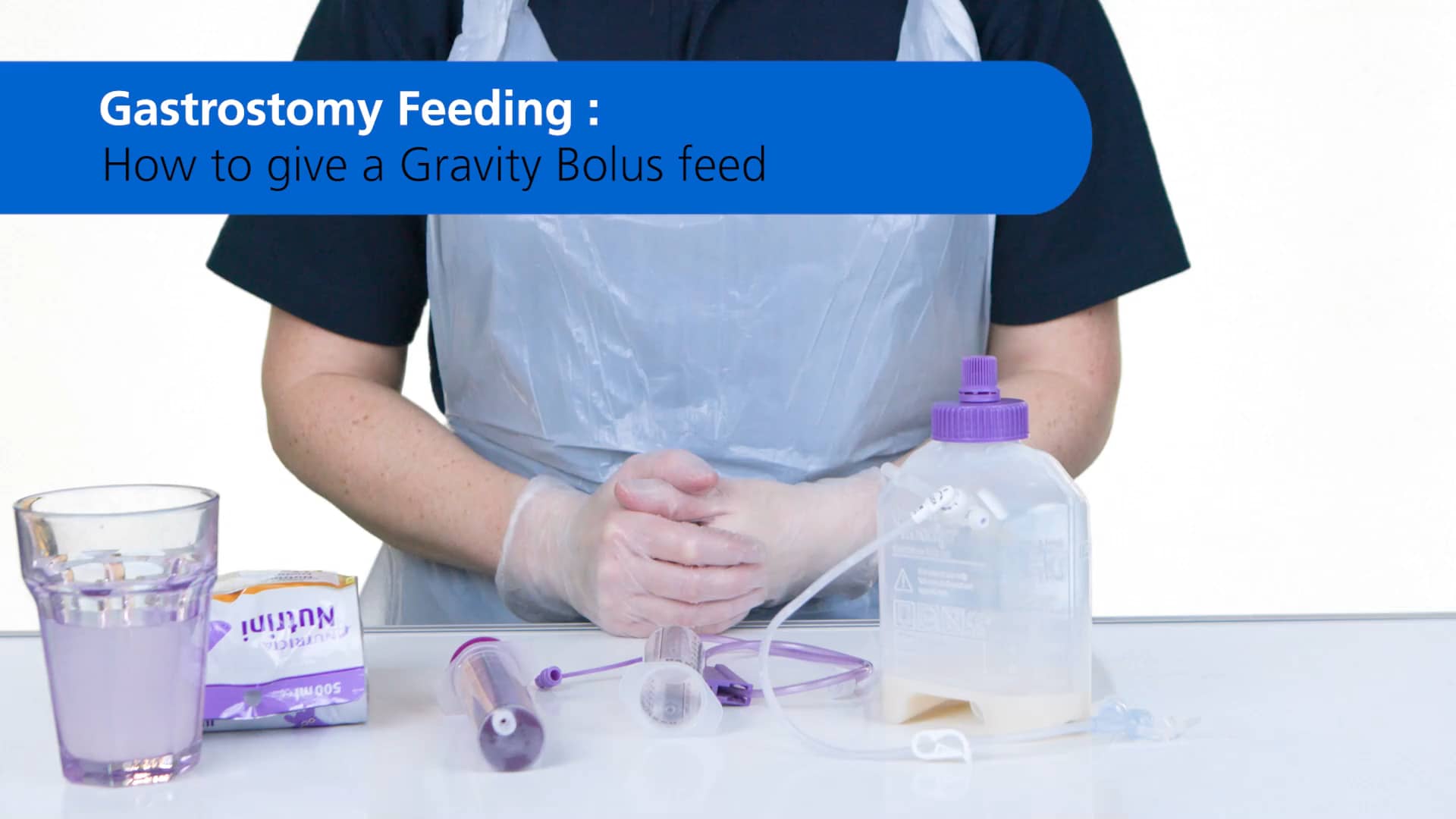 How to give a Gravity Bolus feed Cambs Pboro Children's Community Specialist Nursing Service