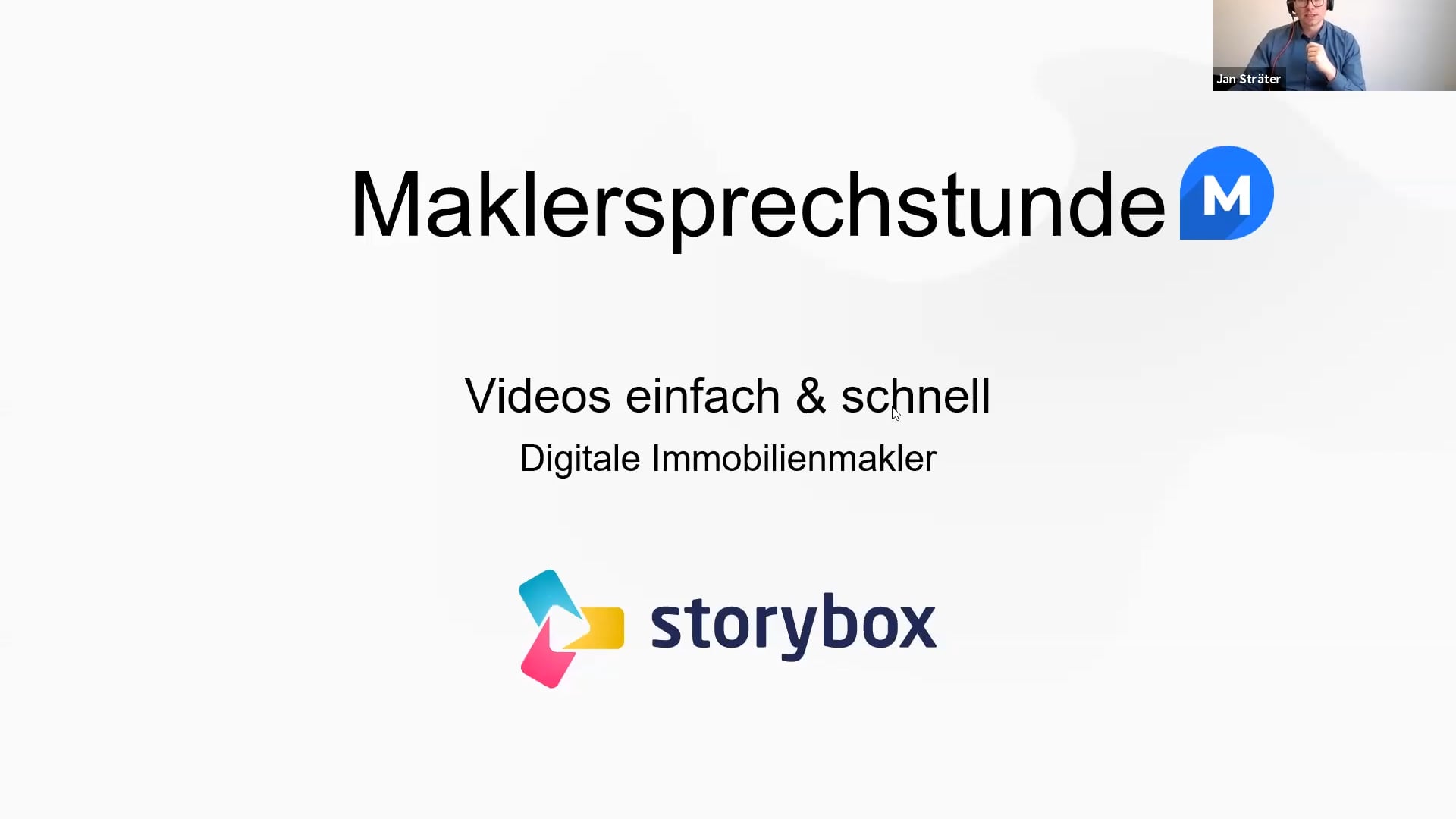 Videos einfach / schnell: storybox app