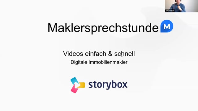 Videos einfach / schnell: storybox app