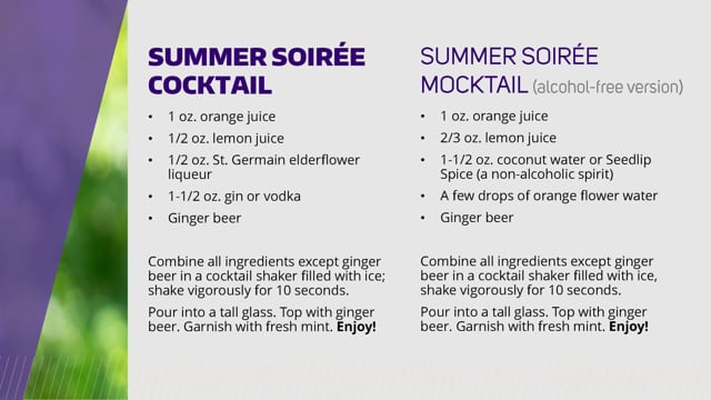 The Summer Soiree Cocktail
