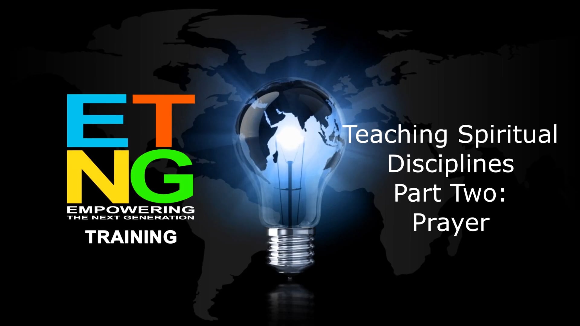 9: Spiritual Disciplines Part Two
