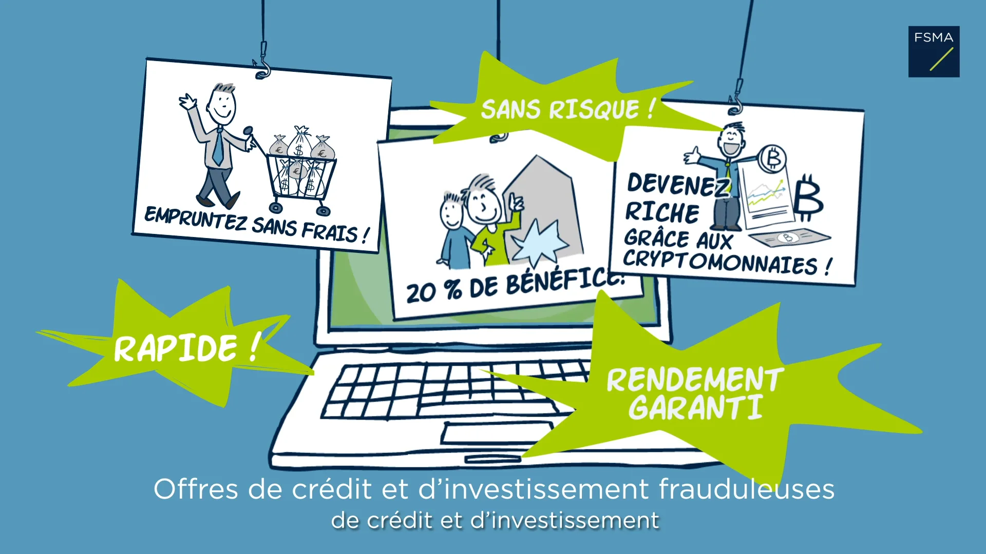 Évitez les fraudes en ligne