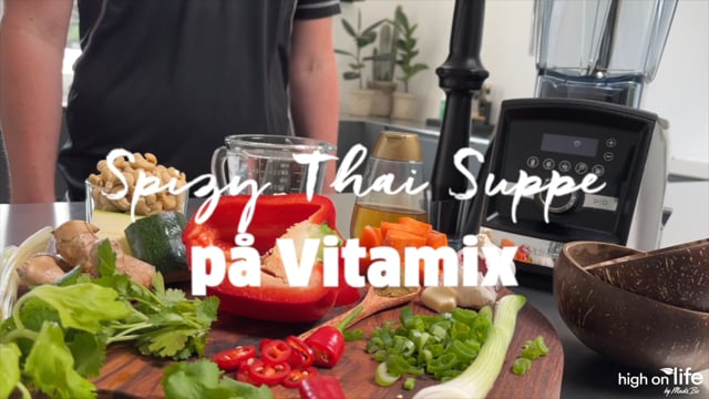 opbevaring studieafgift Kommunikationsnetværk Spizy Thai suppe på Vitamix | Suppeopskrift med ingefær, chili og koriander