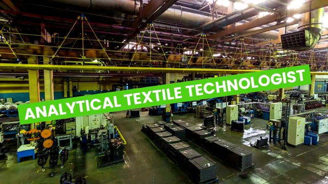 Analytical textile technologist video 2