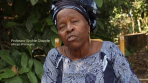 Sophie Oluwole on Reality