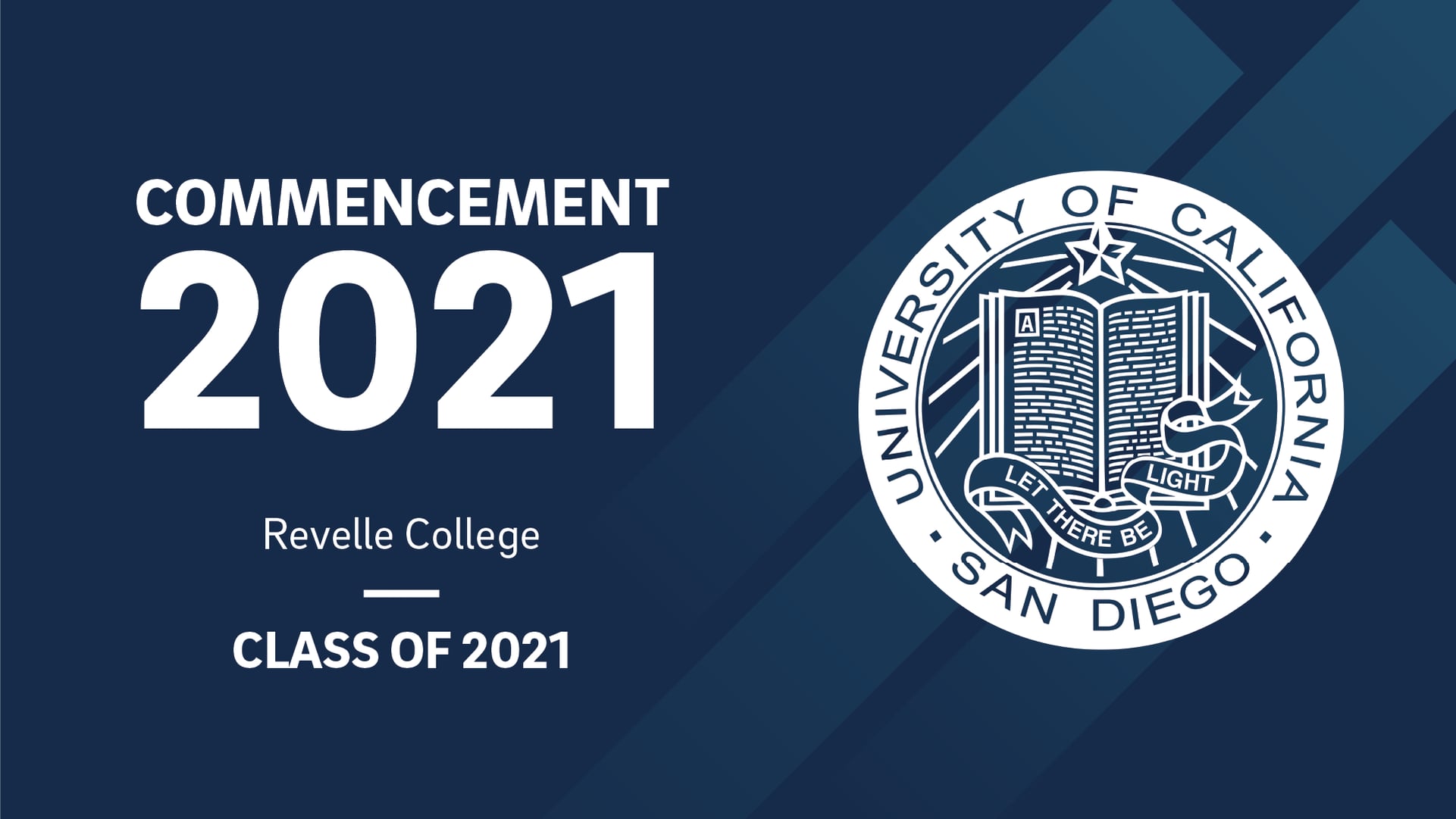 UCSD Revelle College Virtual Commencement 2021 on Vimeo