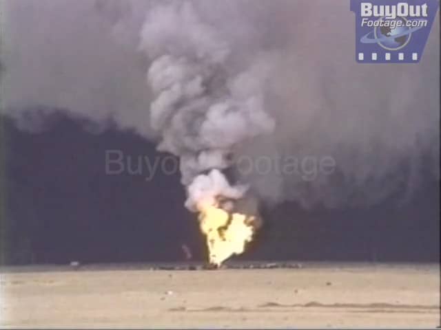 Kuwait Oil Fields Burn - Gulf War Operation Desert Storm on Vimeo