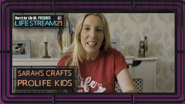 Sarah's Crafts: Pro-Life Kids - LifeStream 21