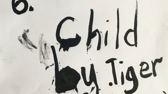 Child by Tiger — video still
