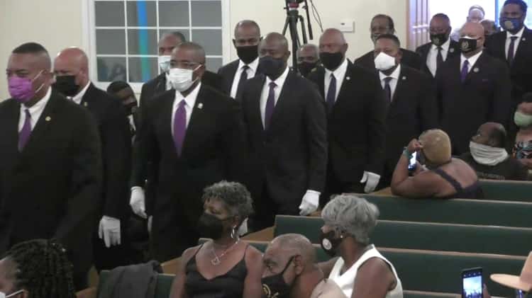 Omega Psi Phi Memorial Service Darryl Bentley