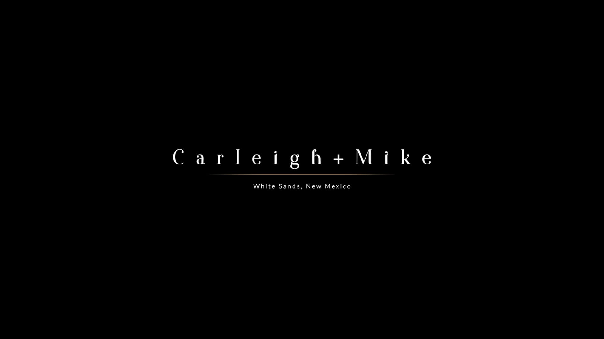 Carleigh+Mike - White Sands, NM