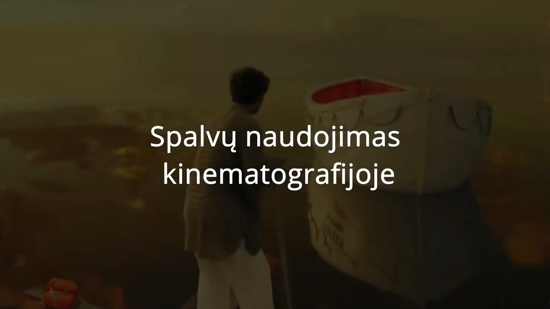 Spalvų schemos kinematografijoje