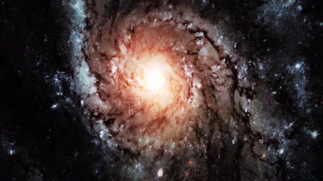 Orion Belt of the Milky Way Galaxy, Stock Video