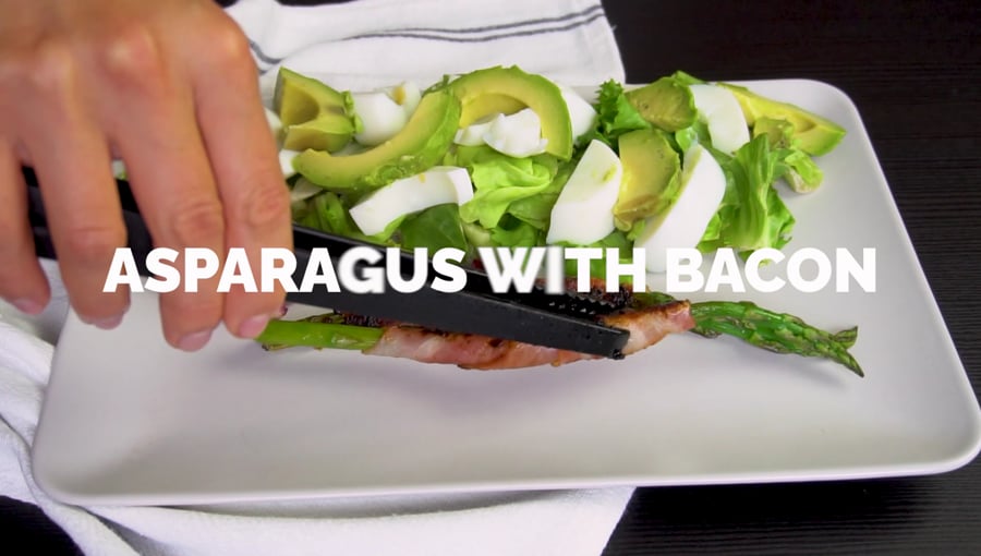 Asparagus with Bacon: Healthy and Tasty