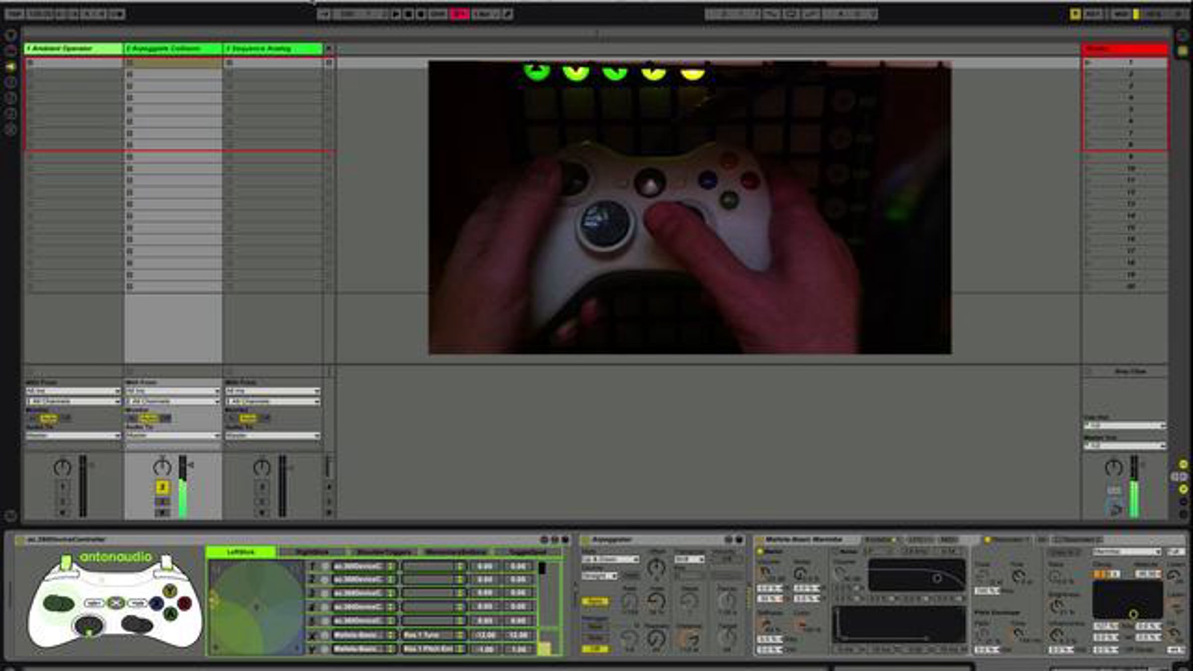 XBox 360 Ableton Live device parameter controller | Videos & Movies on ...