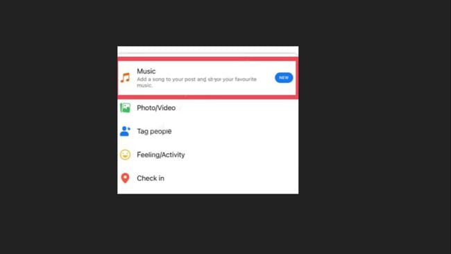 Neu: Musik in FB Postings einfügen