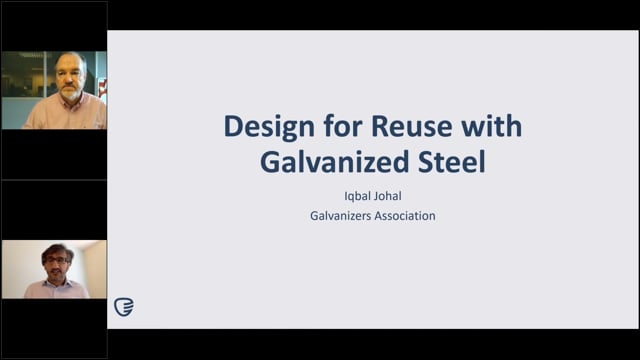 Design for Reuse with Galvanized Steel