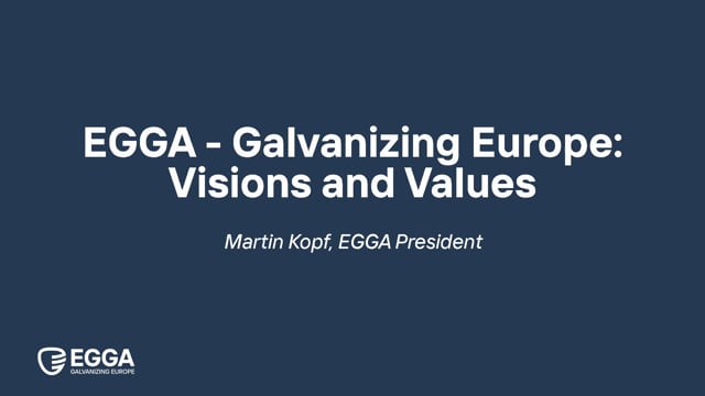 EGGA - Galvanizing Europe: Visions and VAlues