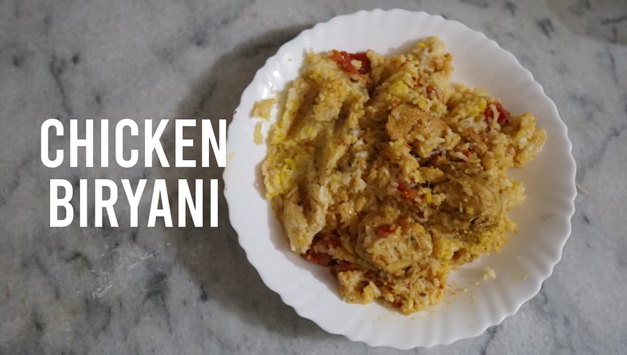 Traditional Indian Chicken Biryani Recipe