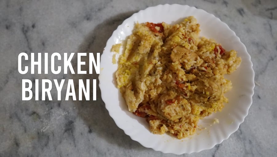 Traditional Indian Chicken Biryani Recipe