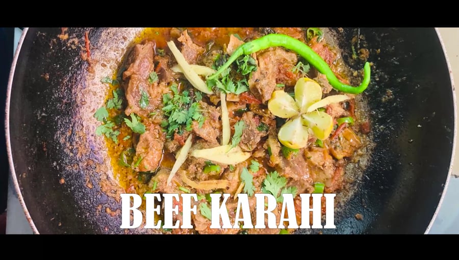 Flavorful Beef Karahi