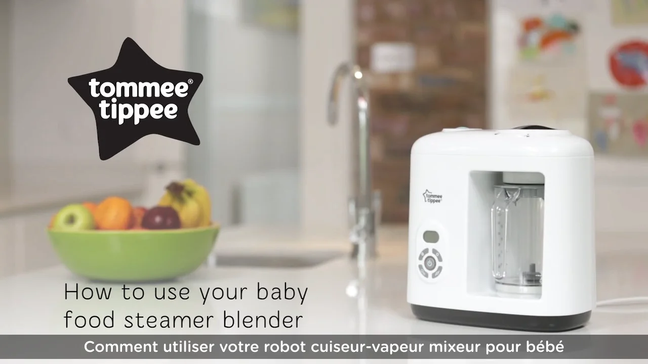 Comment utiliser votre robot cuiseur-vapeur mixeur pour bébé on Vimeo