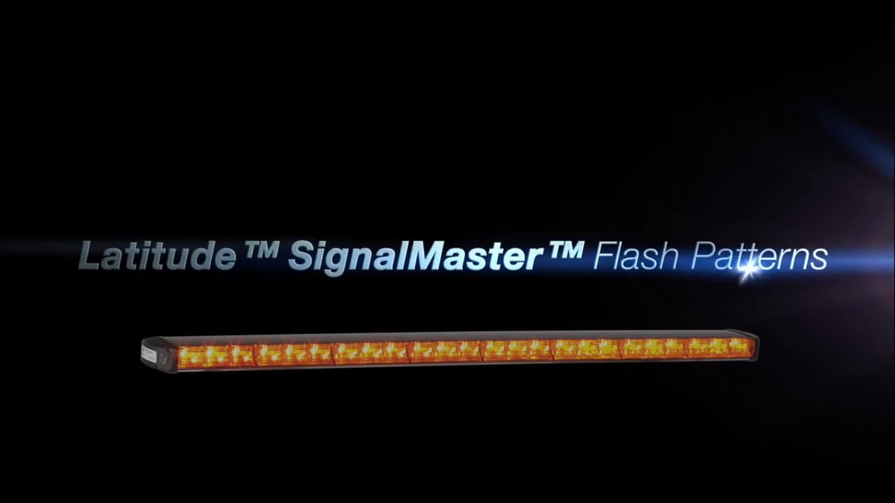 Federal Signal Latitude™ SignalMaster™ Flash Patterns on Vimeo