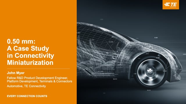 A case study in miniaturized automotive terminals and connectors