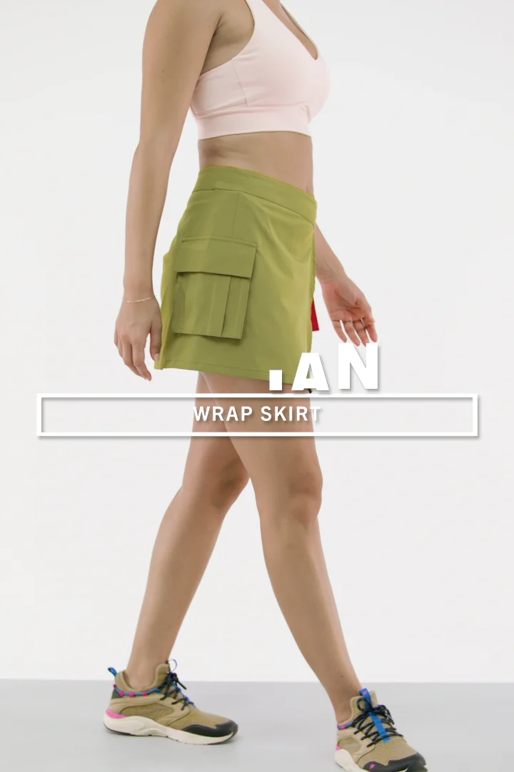 Jillian Wrap Skirt - Fabletics