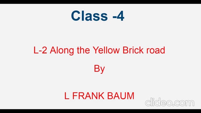 Along the Yellow Brick Road