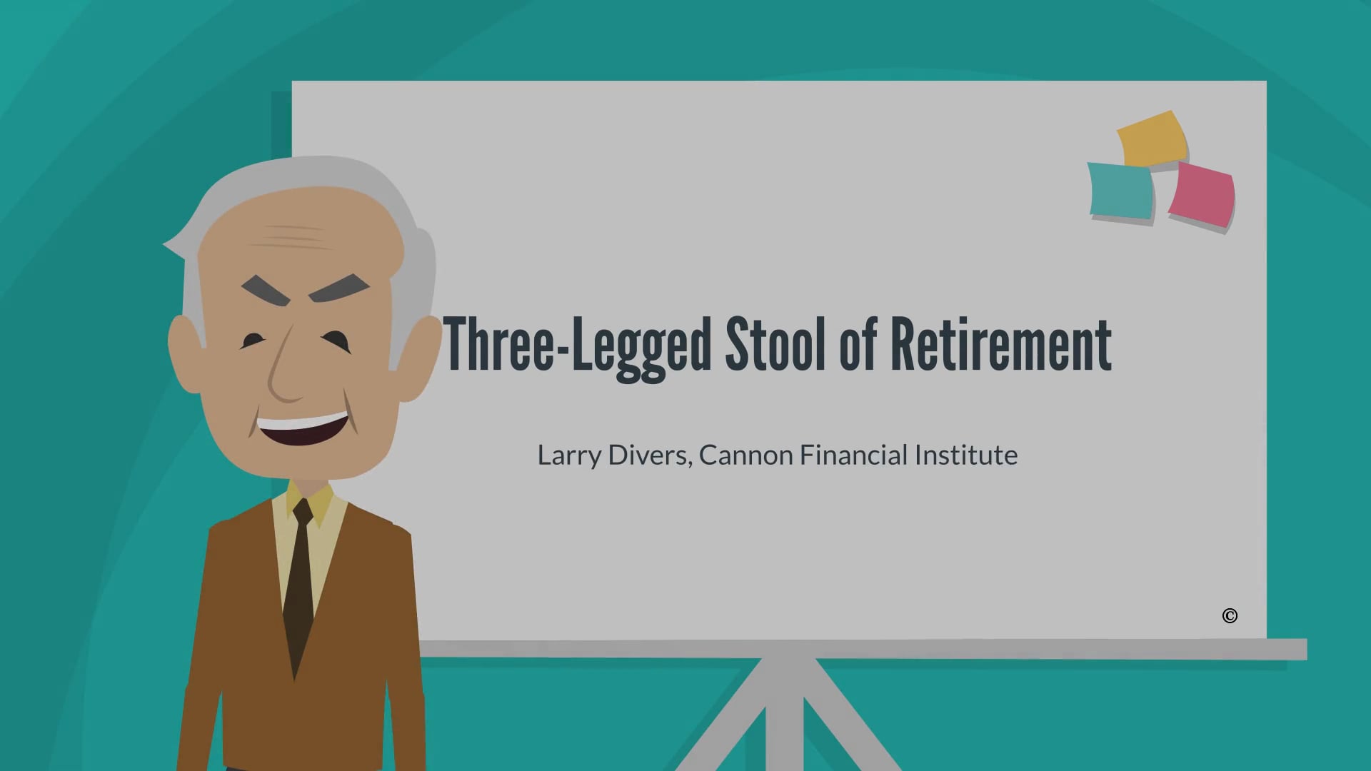 ThreeLegged Stool of Retirement on Vimeo