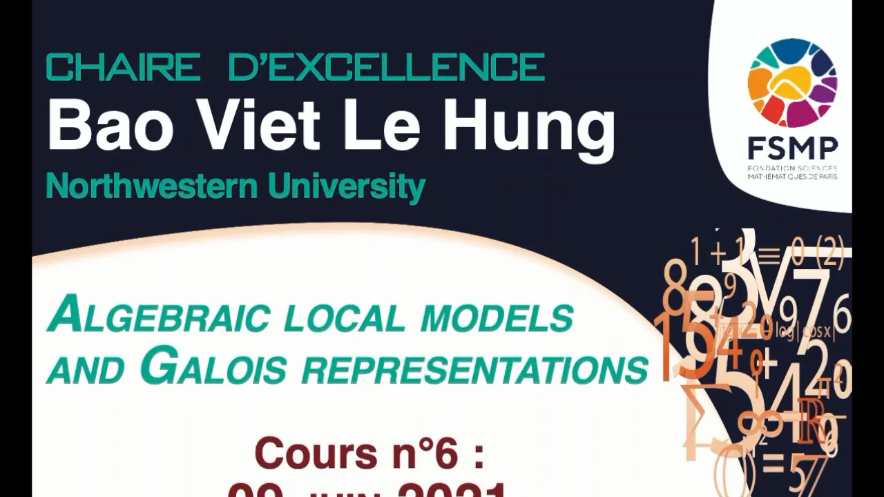 Algebraic local models and Galois representations #6, Bao Viet Le Hung