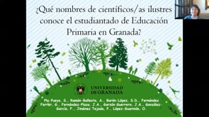 ¿Qué nombres de científicos/as ilustres conoce el estudiantado de Educación Primaria?