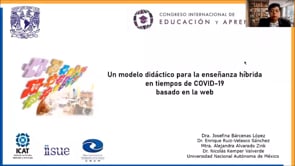 Un modelo didáctico para la enseñanza híbrida en tiempos de COVID-19 basado en la web