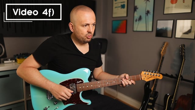 4f) Advanced Blues 3 (Jazz Blues in A) Thema/Solo