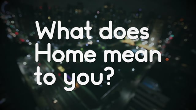 “Home is where you live free from fear.”