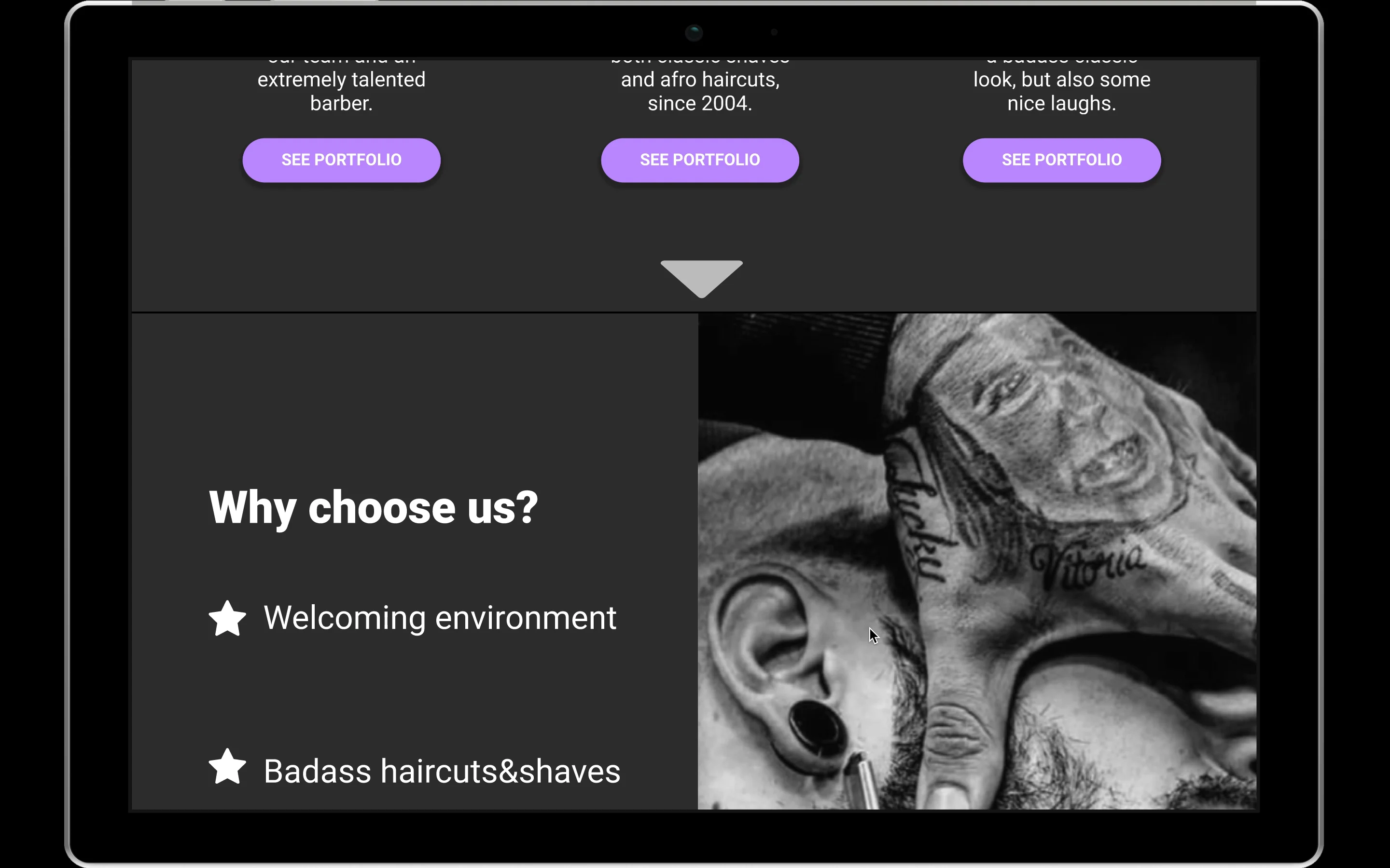 HOMEPAGE NAVIGATION on Vimeo