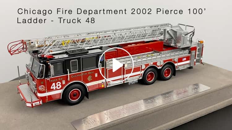 Pierce museum grade fire truck scale models by Fire Replicas