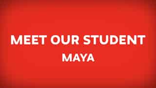 Video preview for Student Testimonial: Maya