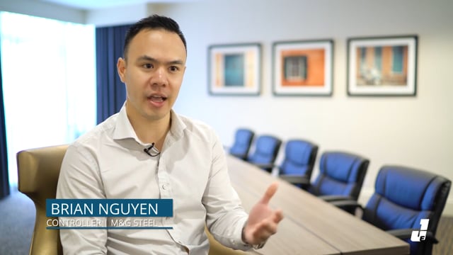 M&G Steel - Customer Success Story (Brian Nguyen - Controller)