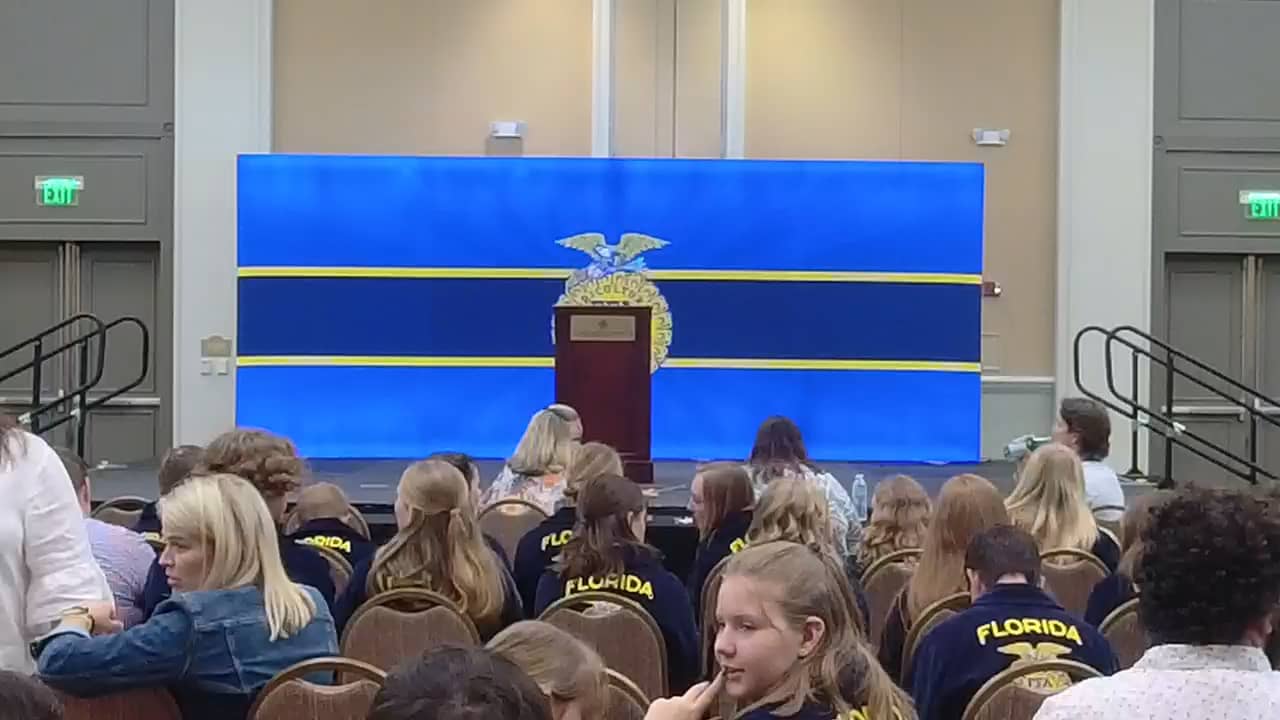 Finals Hall 93rd Florida FFA State Convention & Expo on Vimeo