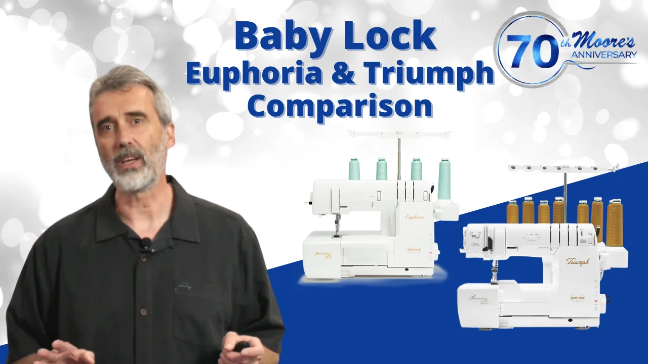 Baby Lock Jubilant is available at all Moore's Sewing locations