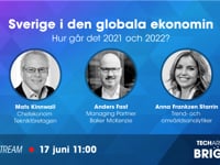 Sverige i den globala ekonomin – hur går det 2021 och 2022