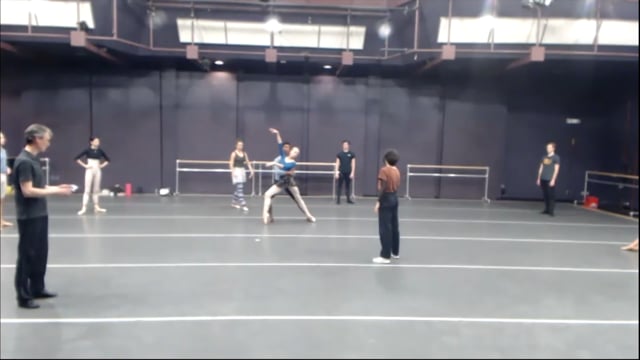 Lauren Lovette Studio Rehearsal