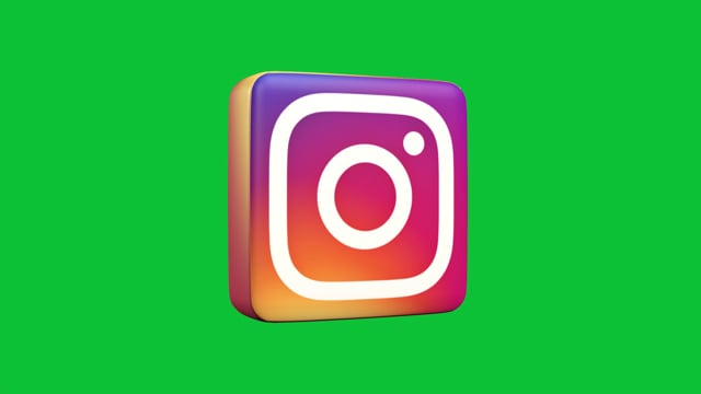 Instagram Logo - Free 3D Model by ilham45