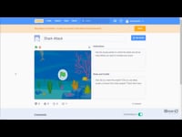 Shark Attack Game - Intro