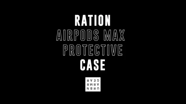 UAG Ration AirPods Max Carry Case & On/Off Smart Feature - Black - Mobile  Fun Ireland