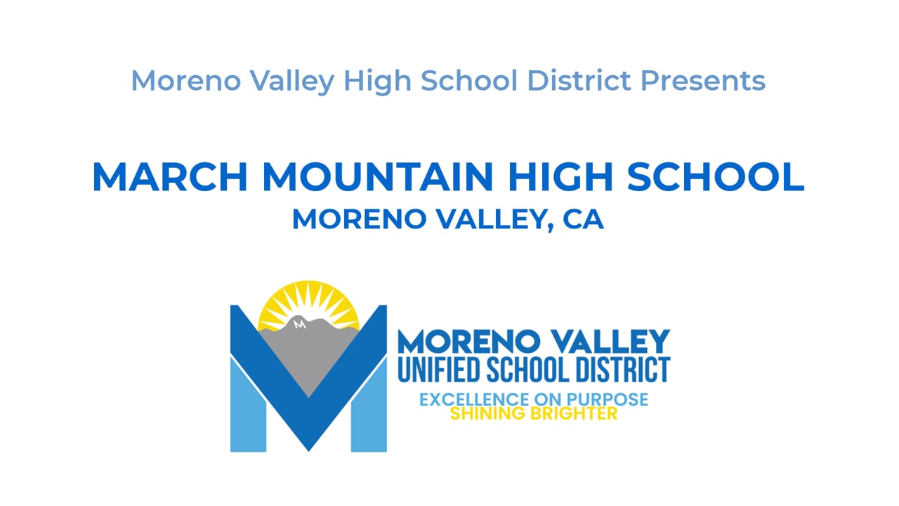 March Mountain High School - Moreno Valley, CA - 2021 Commencement Graduation Ceremony