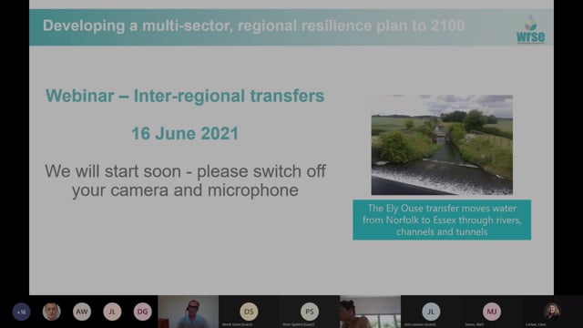 WRSE webinar on Inter-regional options (including the GUC)