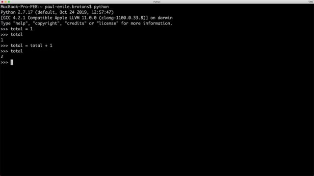 Enregistrez vos données avec des variables - Apprenez les bases du ...